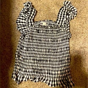 Girls shirt plaid